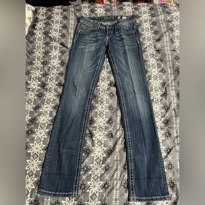 Miss Me Dark Blue Boot Cut Jeans